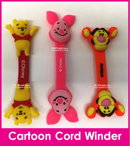 [BUY 1 GET 1 FREE] Winnie the Pooh Cord Winder Cartoon Cable Tie
