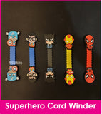 [BUY 1 GET 1 FREE] NEW Superhero (B) Cord Winder Cartoon Cable Tie