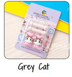 SALE [BUY 1 FREE 1] Grey Cat Cartoon Cable Protector